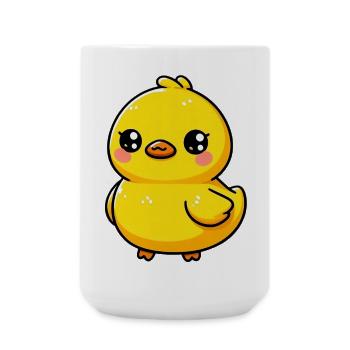 Duckling Duck Duck Duck - Large Mug 440 ml - white - Front