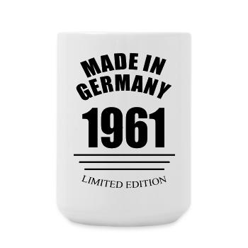 made in germany 1961 limited edition - Große Tasse 440 ml - Weiß - Vorne