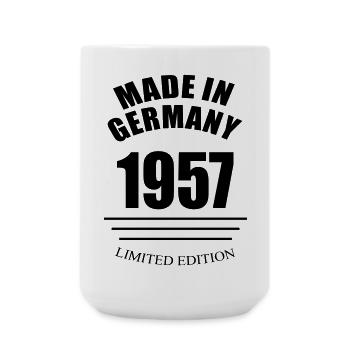 Fabriqué en Allemagne 1957 Édition limitée - Grande tasse 440 ml - blanc - Devant