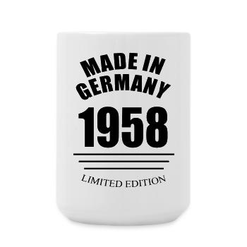 Fabriqué en Allemagne 1958 Édition limitée - Grande tasse 440 ml - blanc - Devant