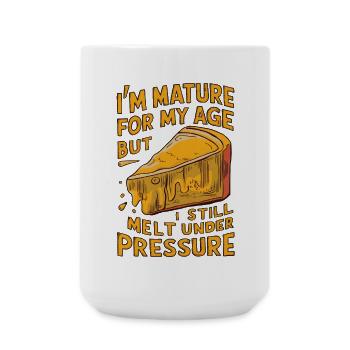 Mature Cheese - Große Tasse 440 ml - Weiß - Vorne
