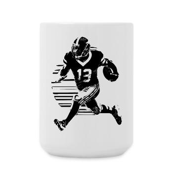 American Footballer - Large Mug 440 ml - white - Front