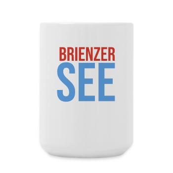 Lake Brienz Souvenir - Large Mug 440 ml - white - Front