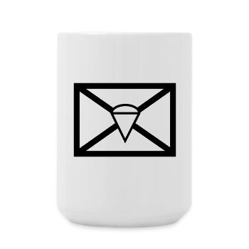 Fallschirmjäger - Taktisches Zeichen  - Große Tasse 440 ml - Weiß - Vorne