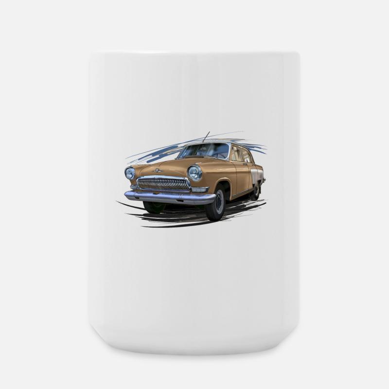 Wolga - Große Tasse 440 ml - Weiß