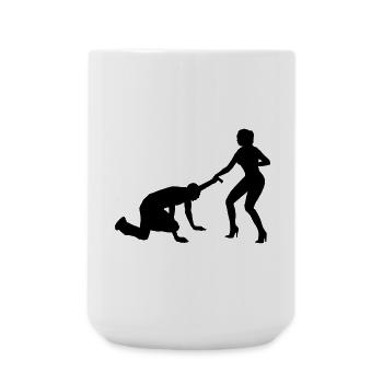 Junggesellenabschied - Large Mug 440 ml - white - Front