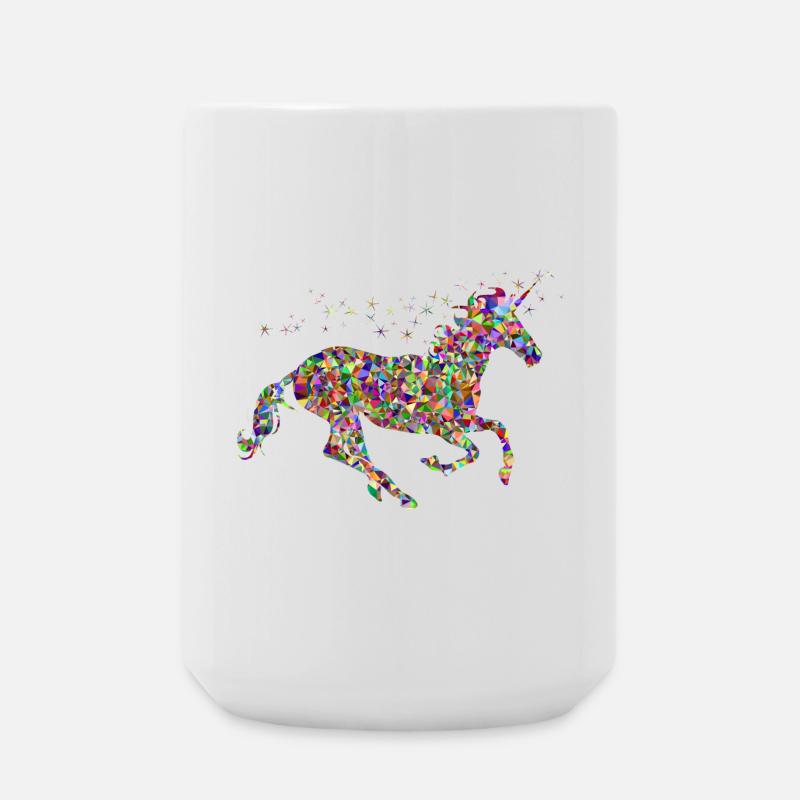 Einhorn - Große Tasse 440 ml - Weiß