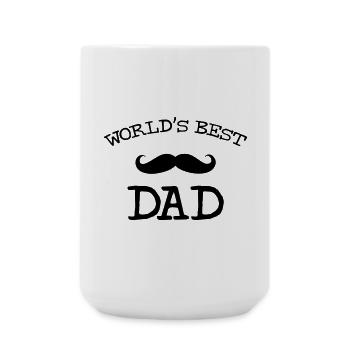 World's Best Dad - Large Mug 440 ml - white - Front