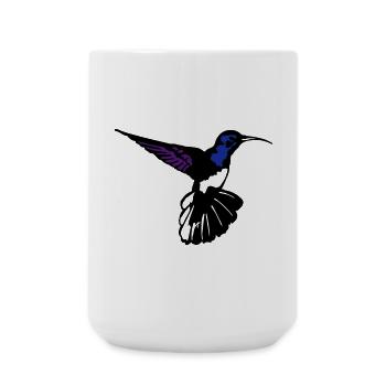 colibri - Grande tasse 440 ml - blanc - Devant