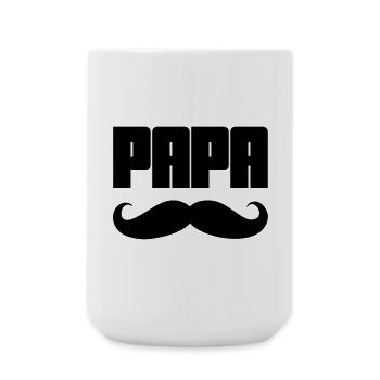 Papa - Large Mug 440 ml - white - Front