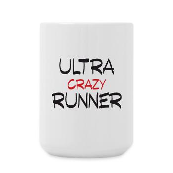 Ultra Crazy Runner - Large Mug 440 ml - white - Front