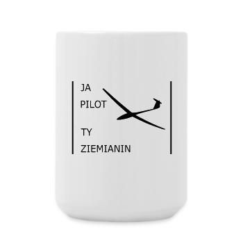 Pilote de planeur szybowcowy - Grande tasse 440 ml - blanc - Devant