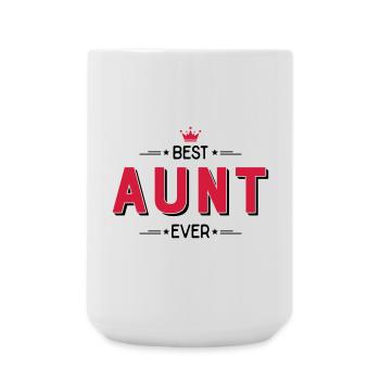 Tante - Grande tasse 440 ml - blanc - Devant