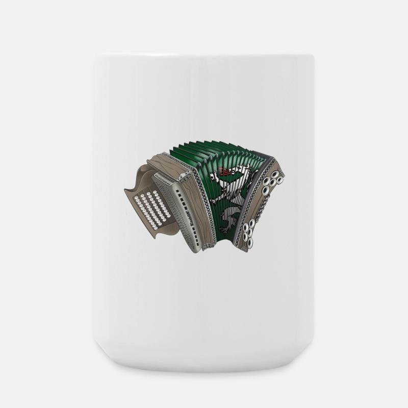 Harmonica de Styrie - Styrie | Ziach ON ! - Grande tasse 440 ml - blanc