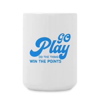 Joue: Fais-le, Gagne les Points - Grande tasse 440 ml - blanc - Devant