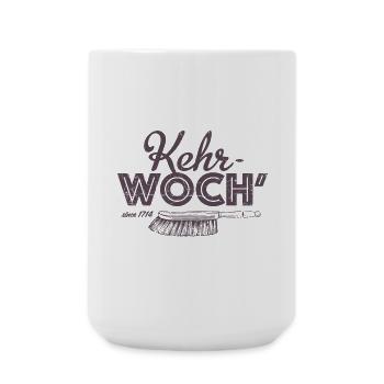 Kehrwoch - Große Tasse 440 ml - Weiß - Vorne