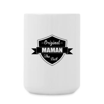 Die beste Mutter - Muttertag - Große Tasse 440 ml - Weiß - Vorne
