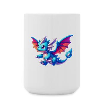Dragon - Grande tasse 440 ml - blanc - Devant