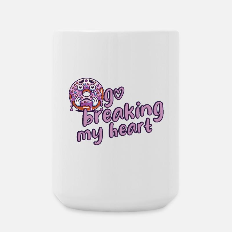 Donut - Große Tasse 440 ml - Weiß