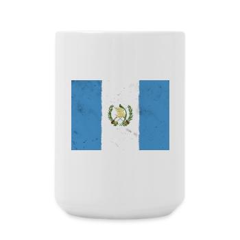 Flag of Guatemala – Freedom and History - Large Mug 440 ml - white - Front