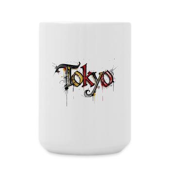 Tokyo - Große Tasse 440 ml - Weiß - Vorne