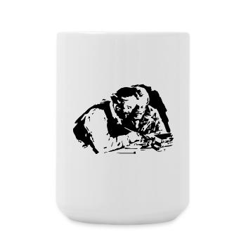 Marx Engels - Große Tasse 440 ml - Weiß - Vorne