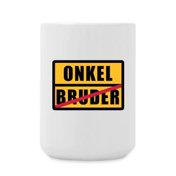 Bruder - Onkel - Große Tasse 440 ml - Weiß - Vorne