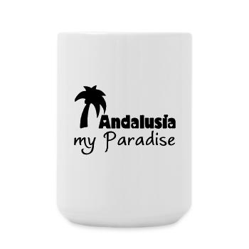 Andalusia Paradise - Large Mug 440 ml - white - Front