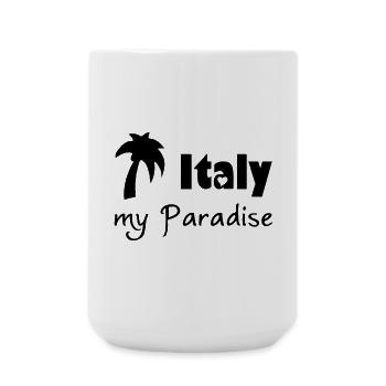 Italy Paradise - Large Mug 440 ml - white - Front