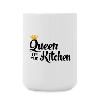 Cuire - Grande tasse 440 ml - blanc - Devant