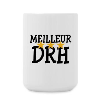 Meilleur DRH - Grande tasse 440 ml - blanc - Devant