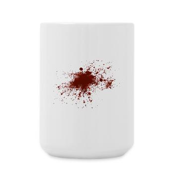 Blood - Large Mug 440 ml - white - Front