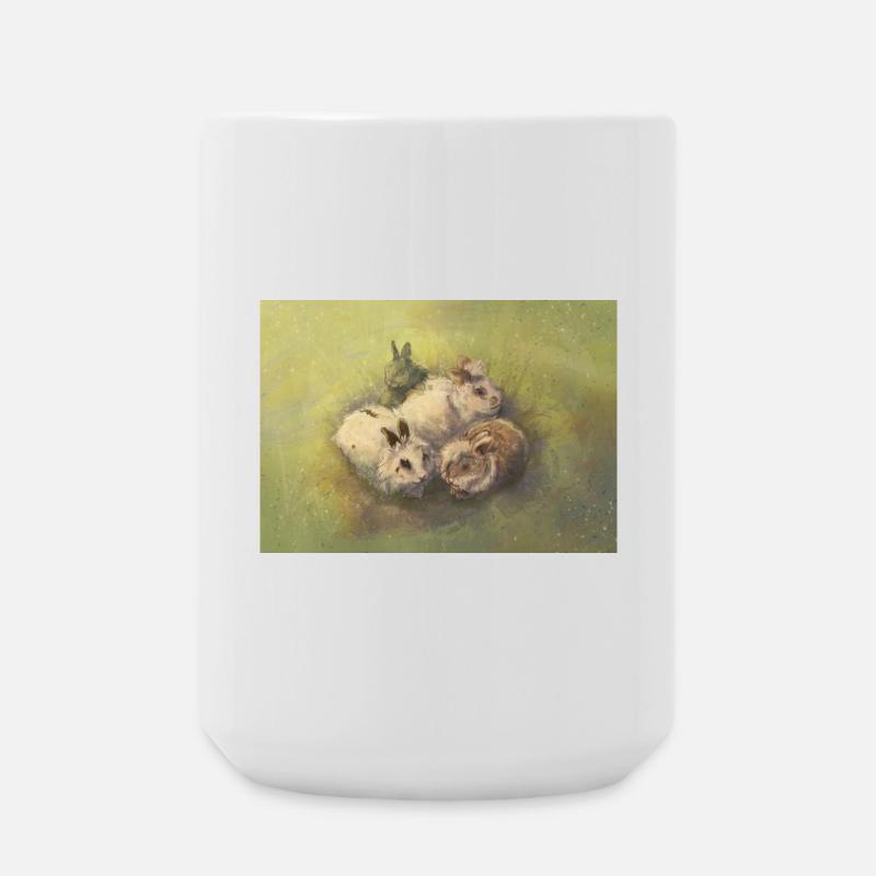 Rabbit Pack - Large Mug 440 ml - white