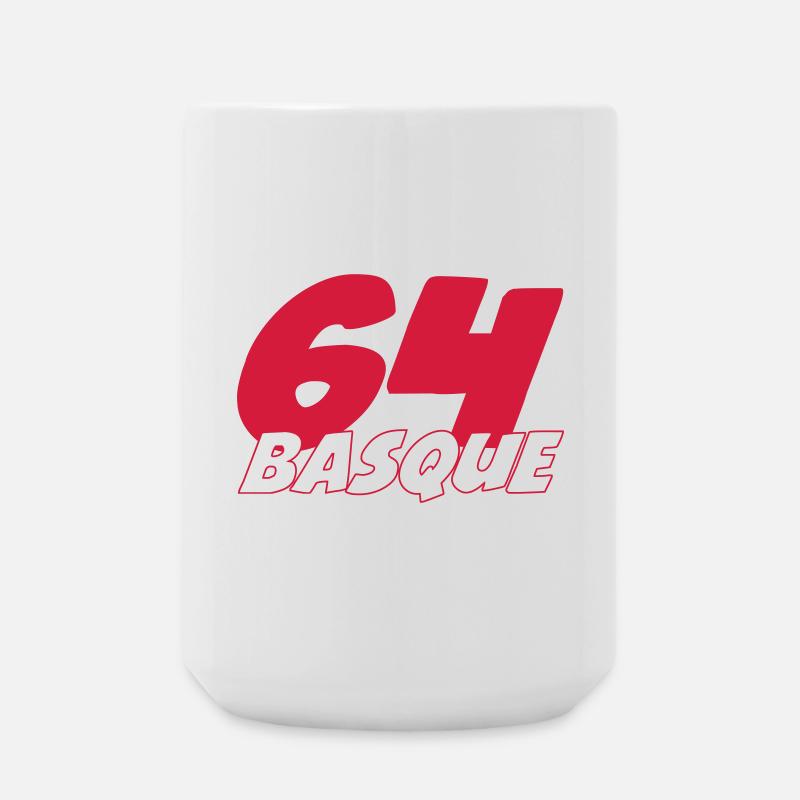 64 Basque - Grande tasse 440 ml - blanc