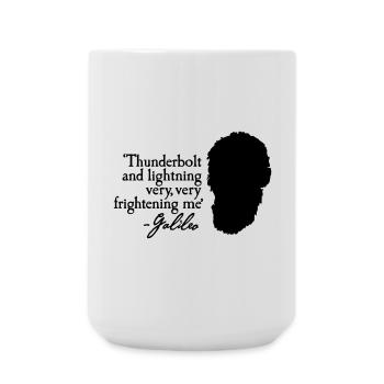 Galileo - Thunderbolt and lightning very... 2clr - Große Tasse 440 ml - Weiß - Vorne