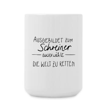 Schreiner - Große Tasse 440 ml - Weiß - Vorne
