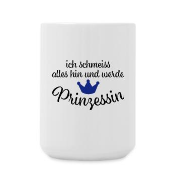 Lustige Sprüche - Große Tasse 440 ml - Weiß - Vorne