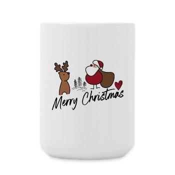 Noël - Grande tasse 440 ml - blanc - Devant