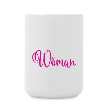 Wander Woman - Wanderwoman - Große Tasse 440 ml - Weiß - Vorne