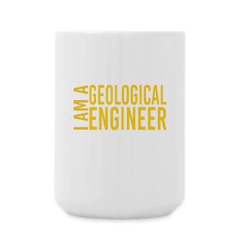 Geological Engineer Time Saver Tee - Large Mug 440 ml - white - Front