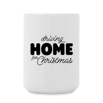 Noël à la maison - Grande tasse 440 ml - blanc - Devant
