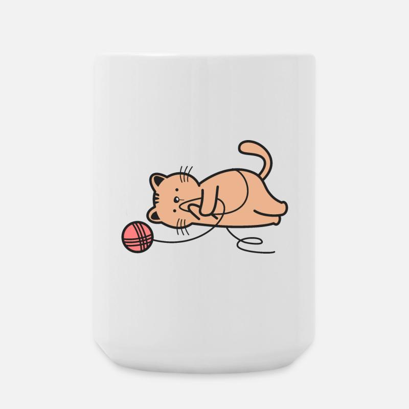 Cat Cats - Large Mug 440 ml - white