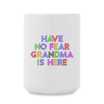 Pensionistin Alte Frau Statement Oma Großmutter - Große Tasse 440 ml - Weiß - Vorne