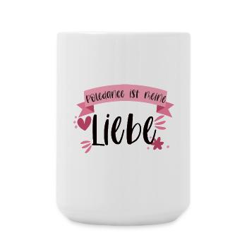 Pole Dance ist meine Liebe! Geschenk Poledancing - Große Tasse 440 ml - Weiß - Vorne