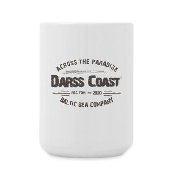 Darss Coast - Dein Statement für den Darß - Große Tasse 440 ml - Weiß - Vorne