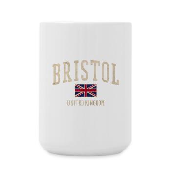 Bristol Uk - Large Mug 440 ml - white - Front