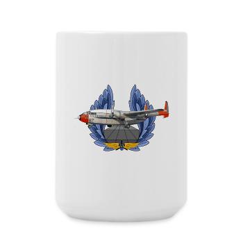 C-119 Flying Boxcar - Large Mug 440 ml - white - Front
