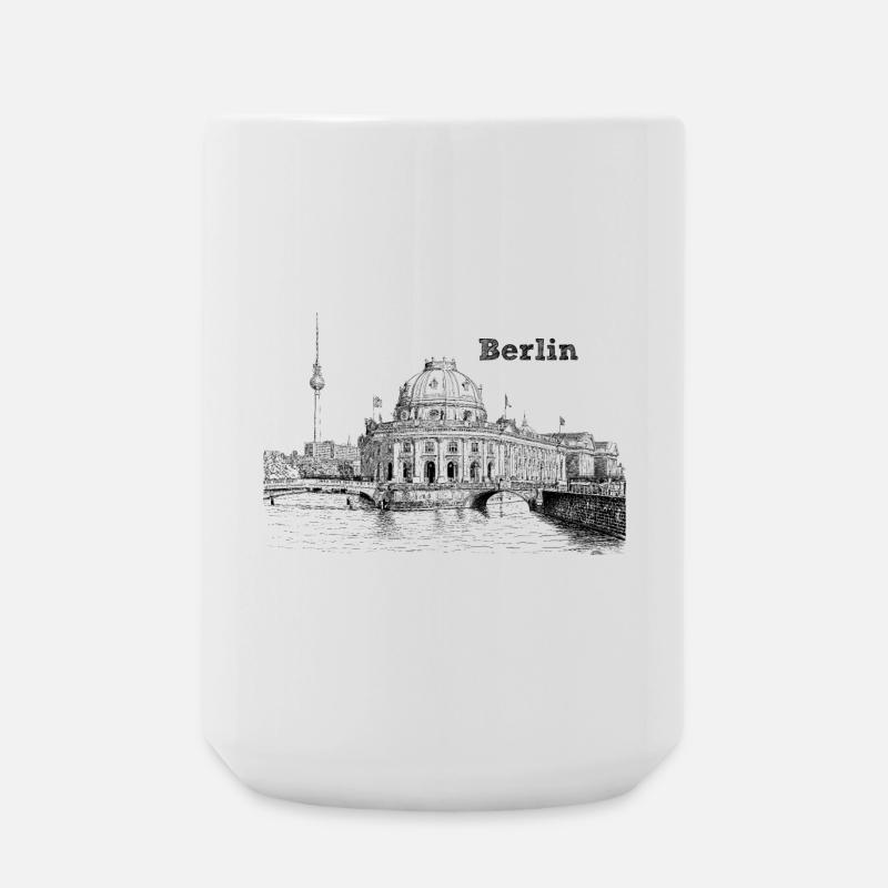 Berlin - Große Tasse 440 ml - Weiß