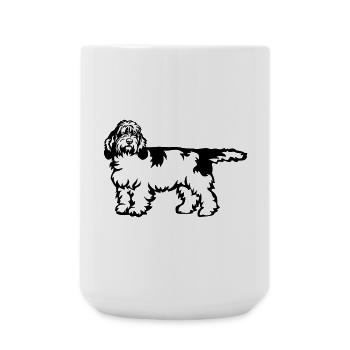 Petit Basset Griffon Vendeen - Large Mug 440 ml - white - Front