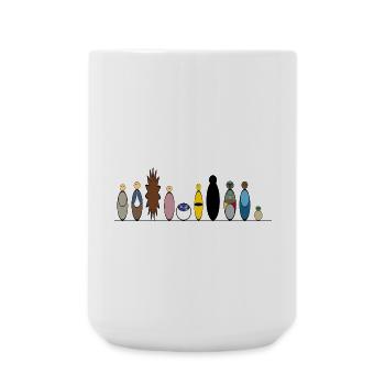 Empire Crew - Große Tasse 440 ml - Weiß - Vorne